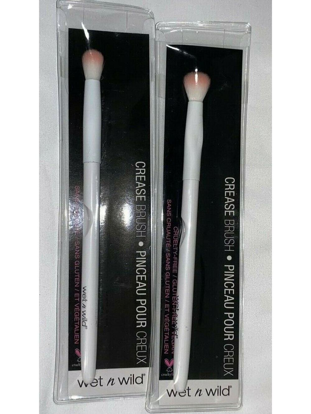 Wet N Wild Crease Brush Cruelty Free Vegan Set of 2